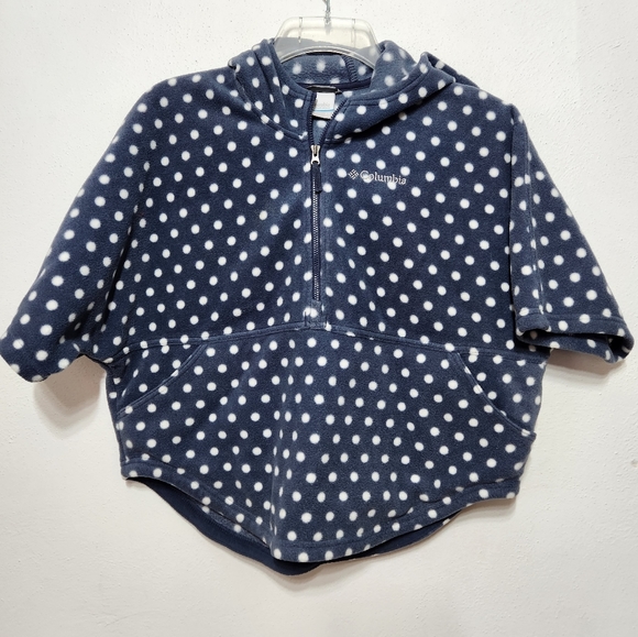 Columbia/ Pullover Fleece Poncho - Picture 1 of 6